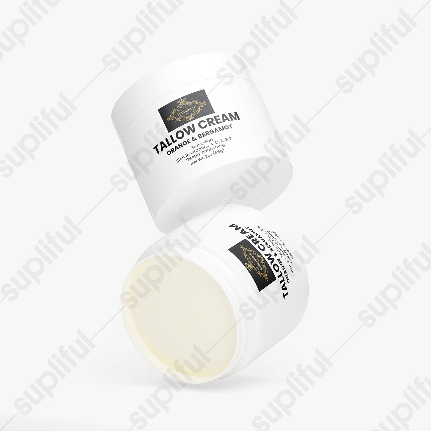 Tallow Cream Orange & Bergamot