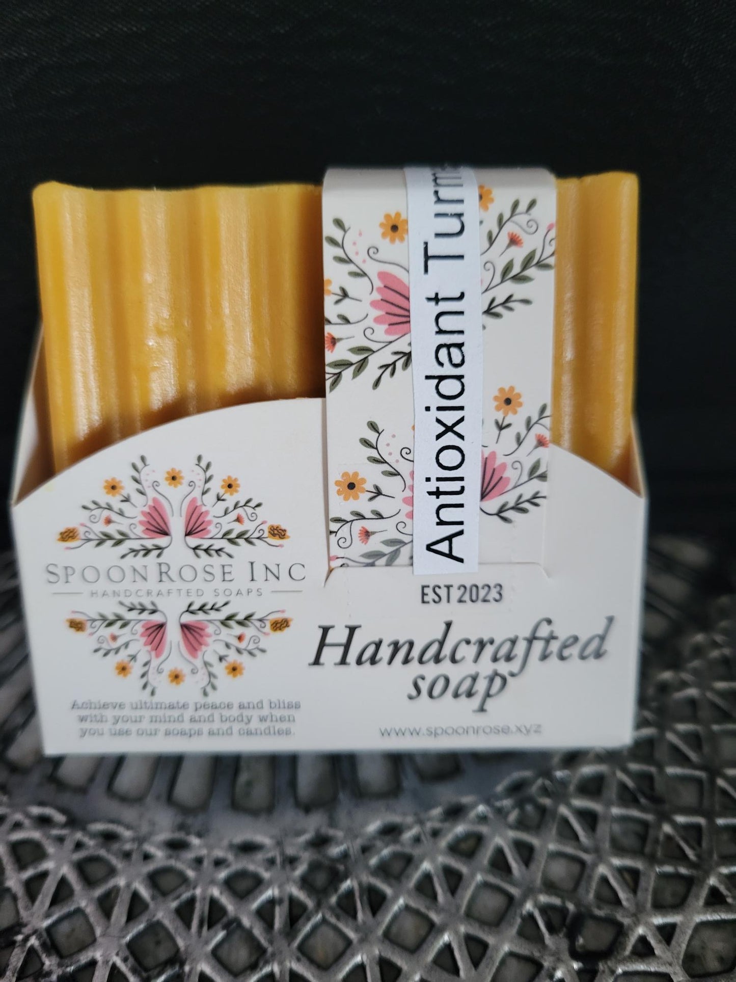 Anti-oxidant Turmeric soap