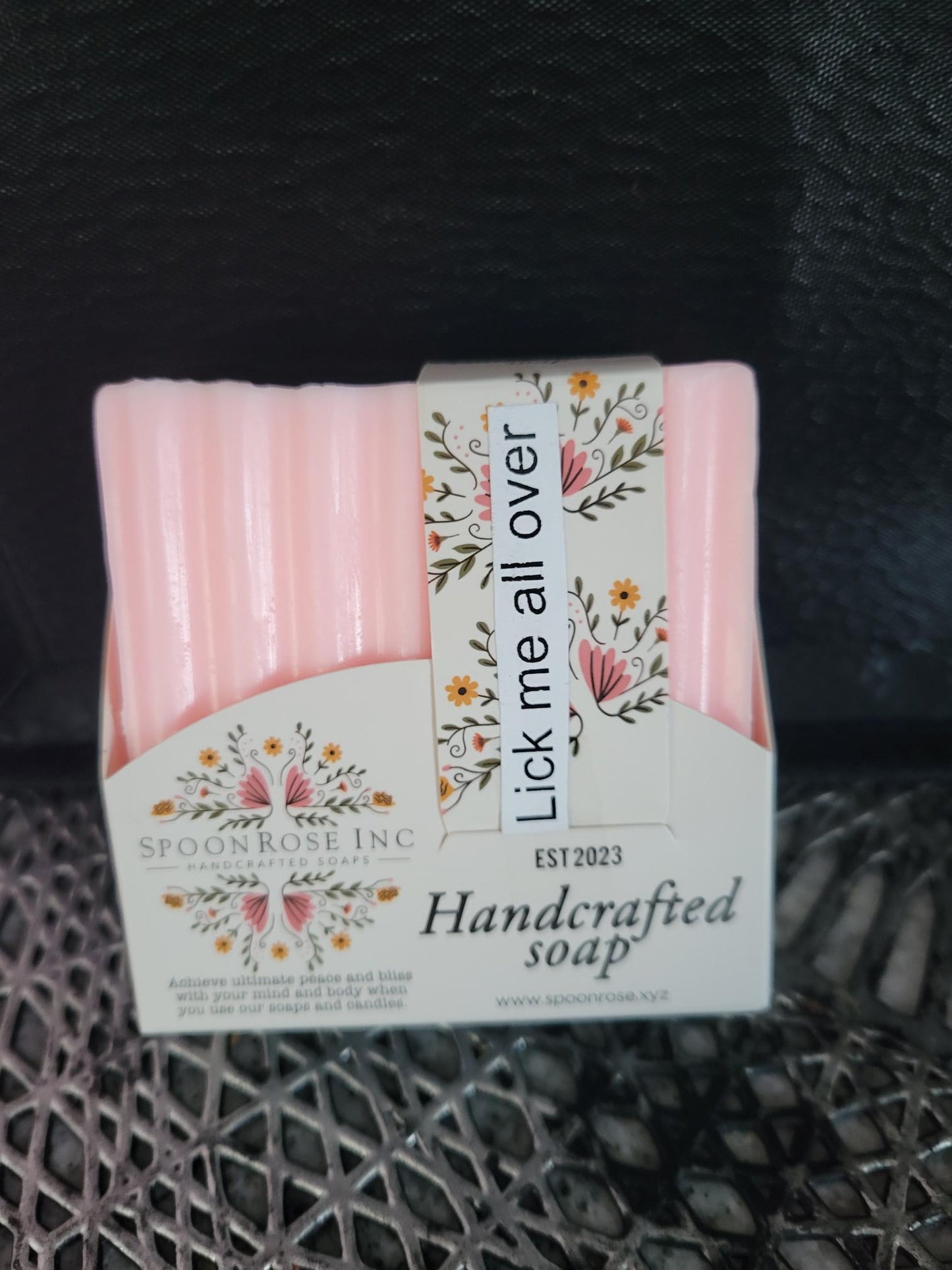 Lick me all over Handcrafted soap