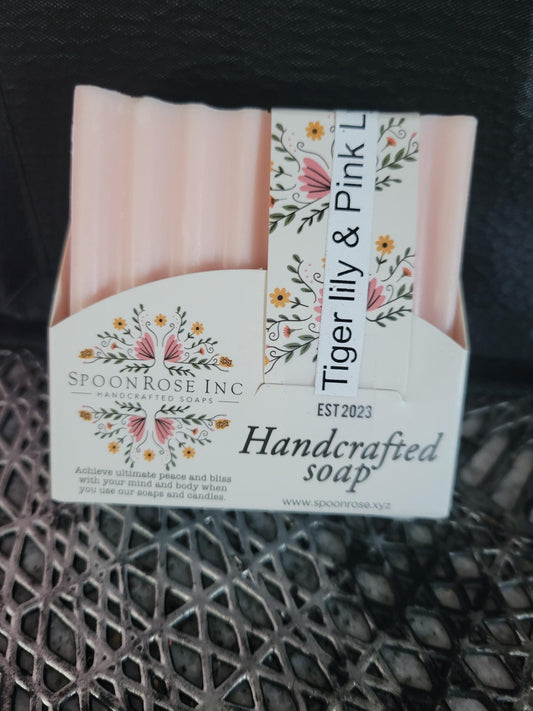 Tiger Lily and Pink Lychee Soap
