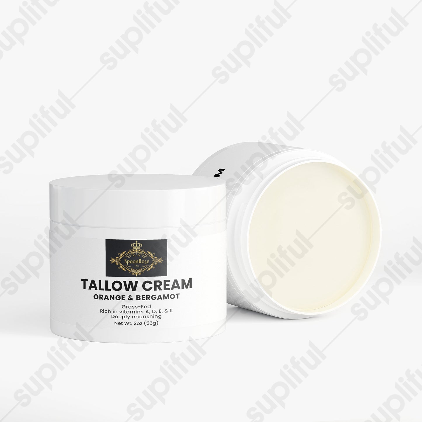 Tallow Cream Orange & Bergamot