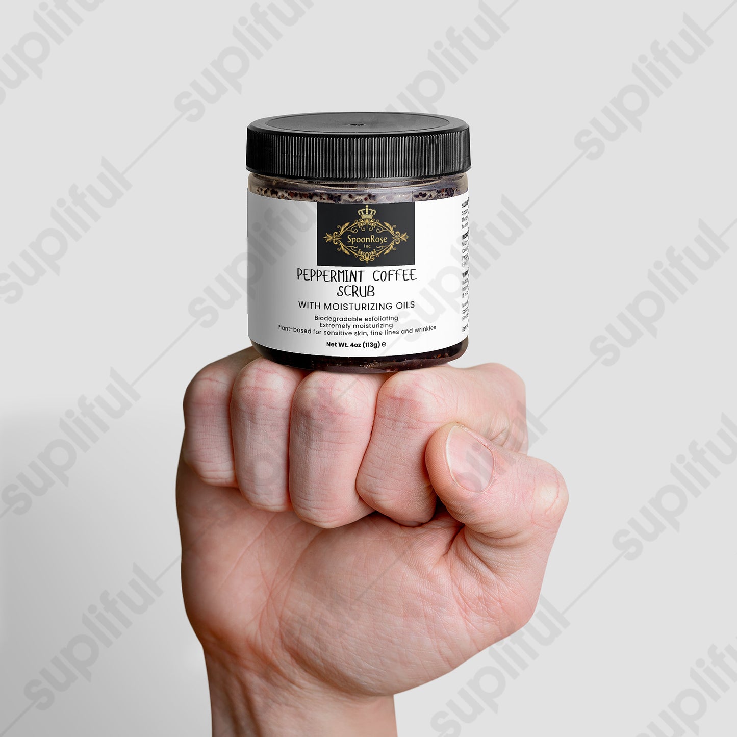 Peppermint Coffee Scrub