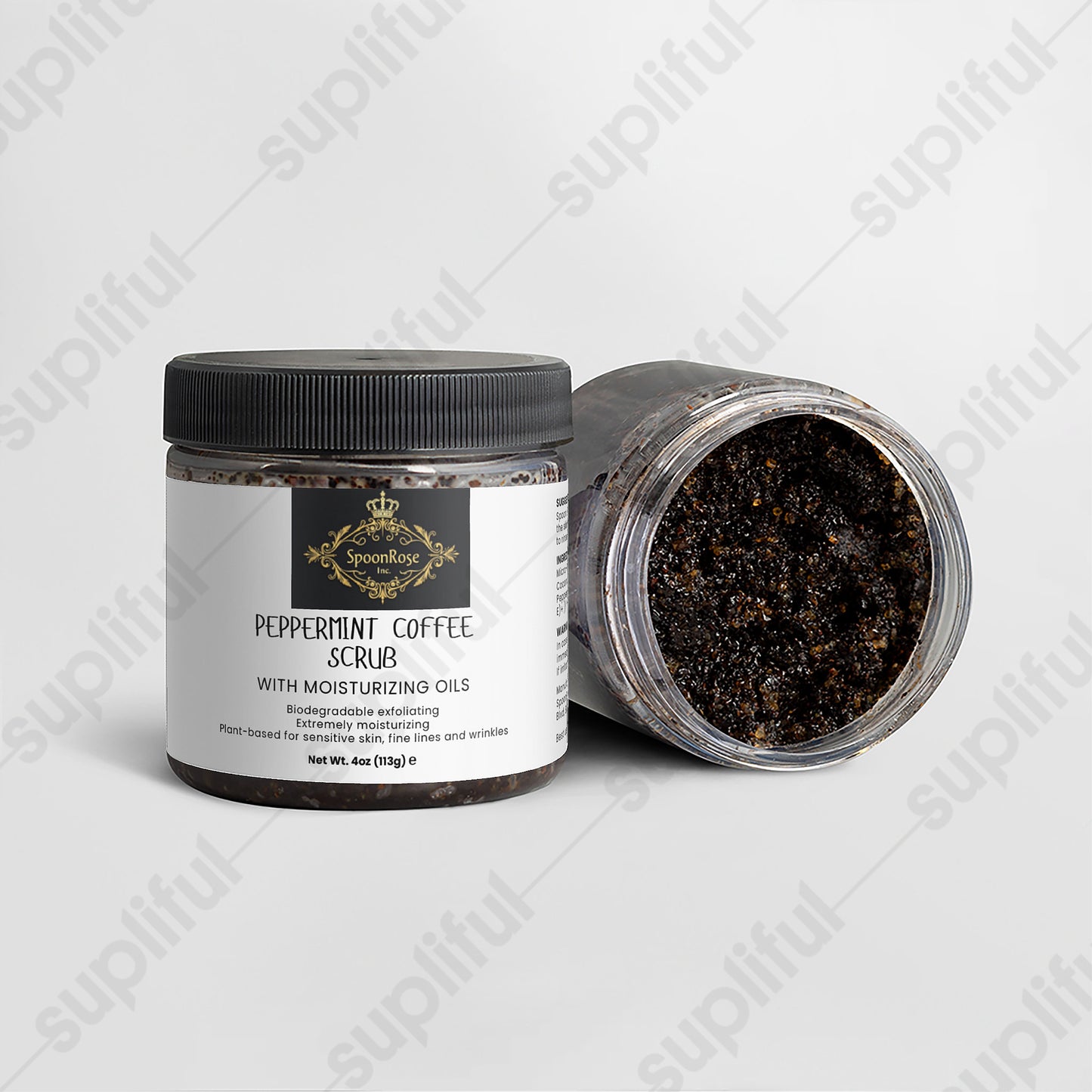 Peppermint Coffee Scrub