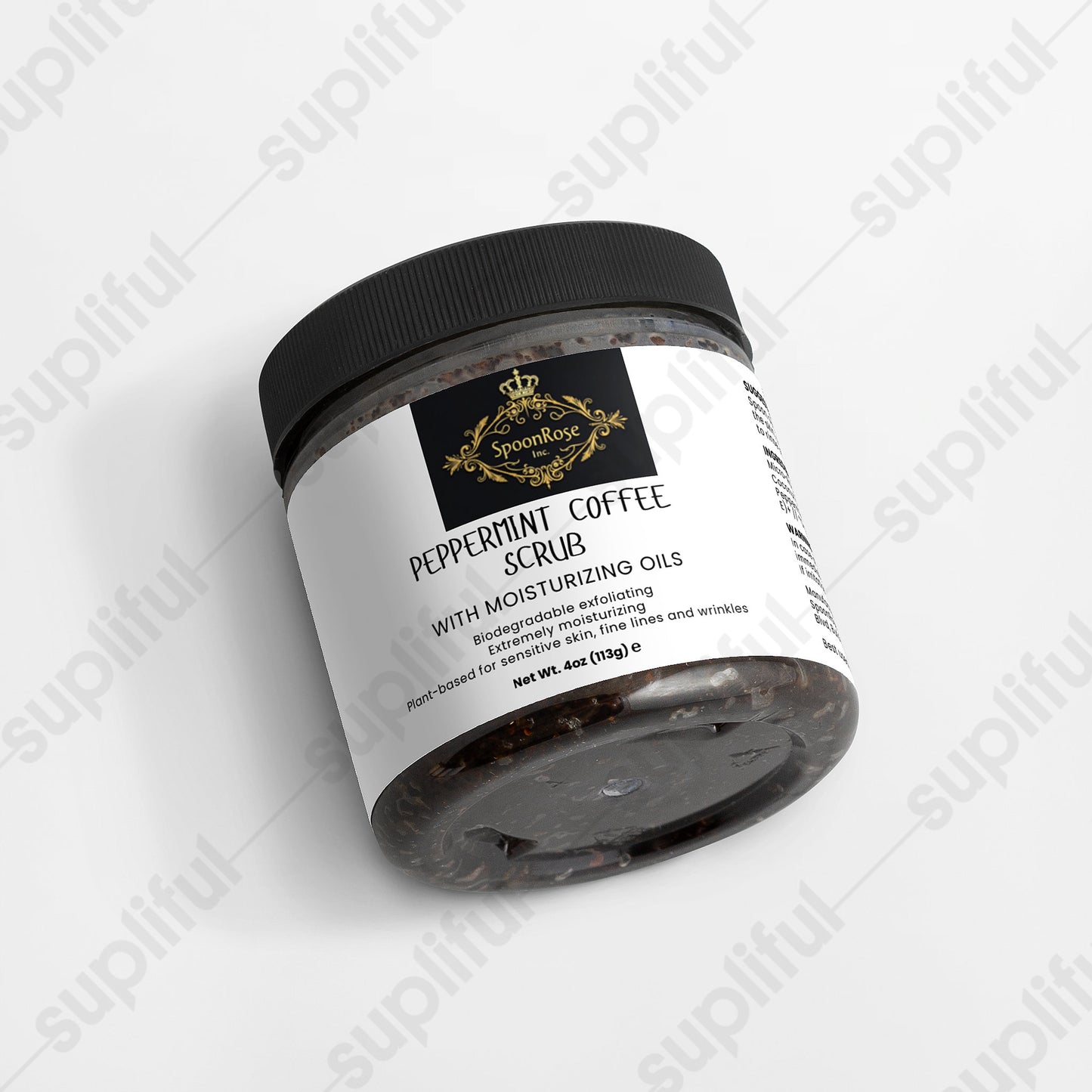 Peppermint Coffee Scrub