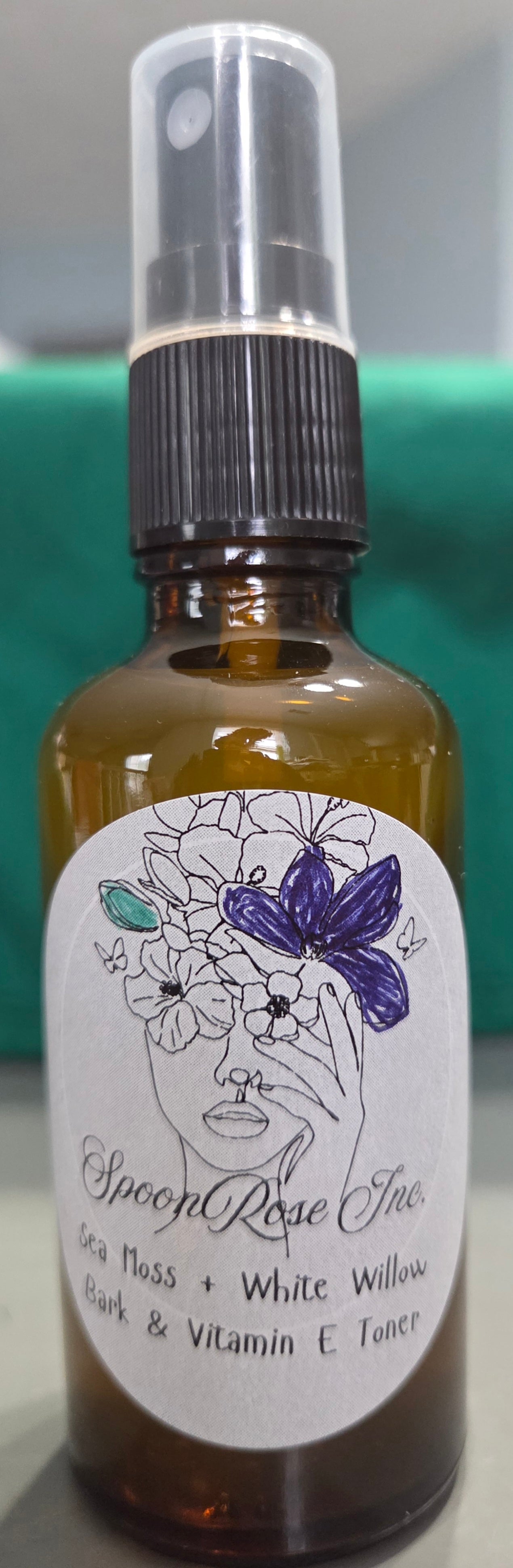 Sea Moss and White Willow Bark with Vitamin E Toner