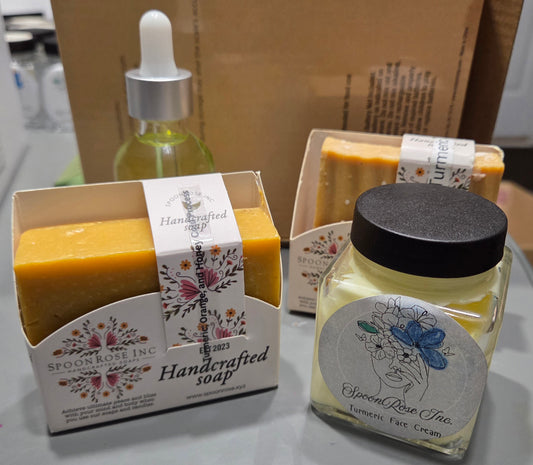 SpoonRose Turmeric face Set